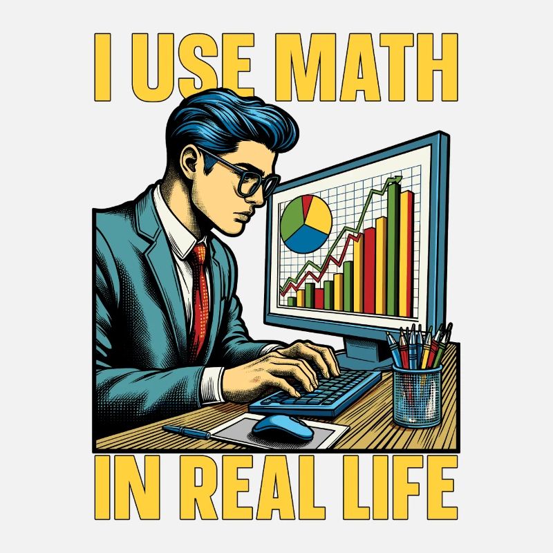 Statistician I Use Math In Real Life Mathematician