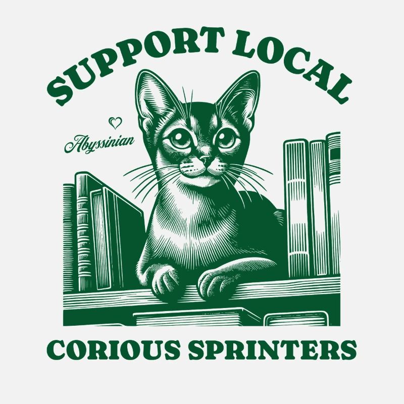 Katze Support Local Abyssinian