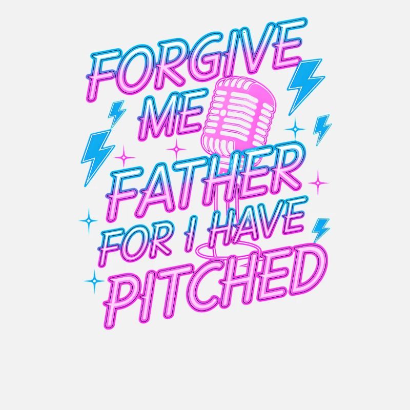 Forgive Me Father Baseball Pitcher Flame Design