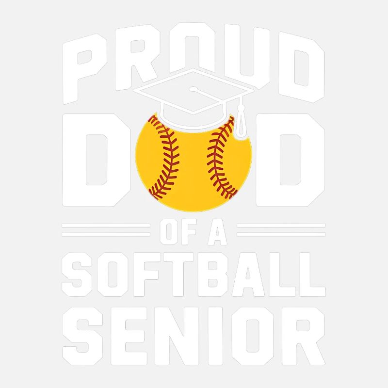 Fier diplômé de l’école secondaire Softball Dad