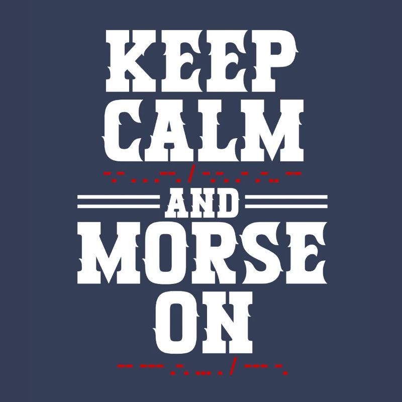 Morsecode Morse Code Keep Calm And Morse On