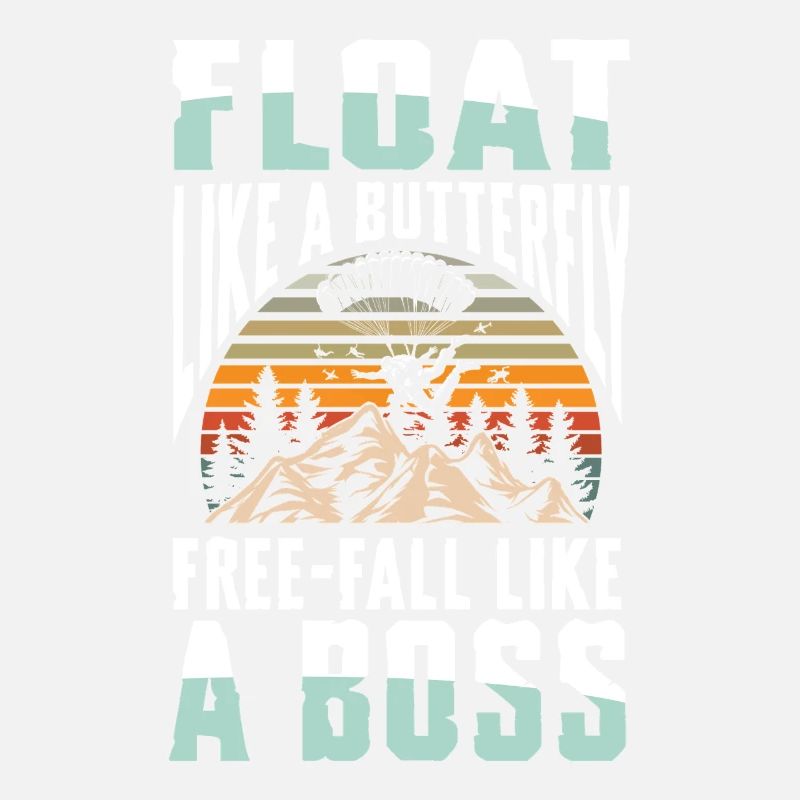 Float like a butterfly, free fall like