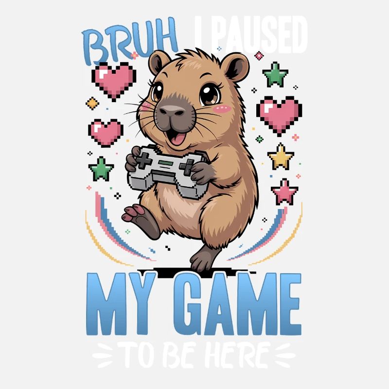 Capybara Gamer Gaming