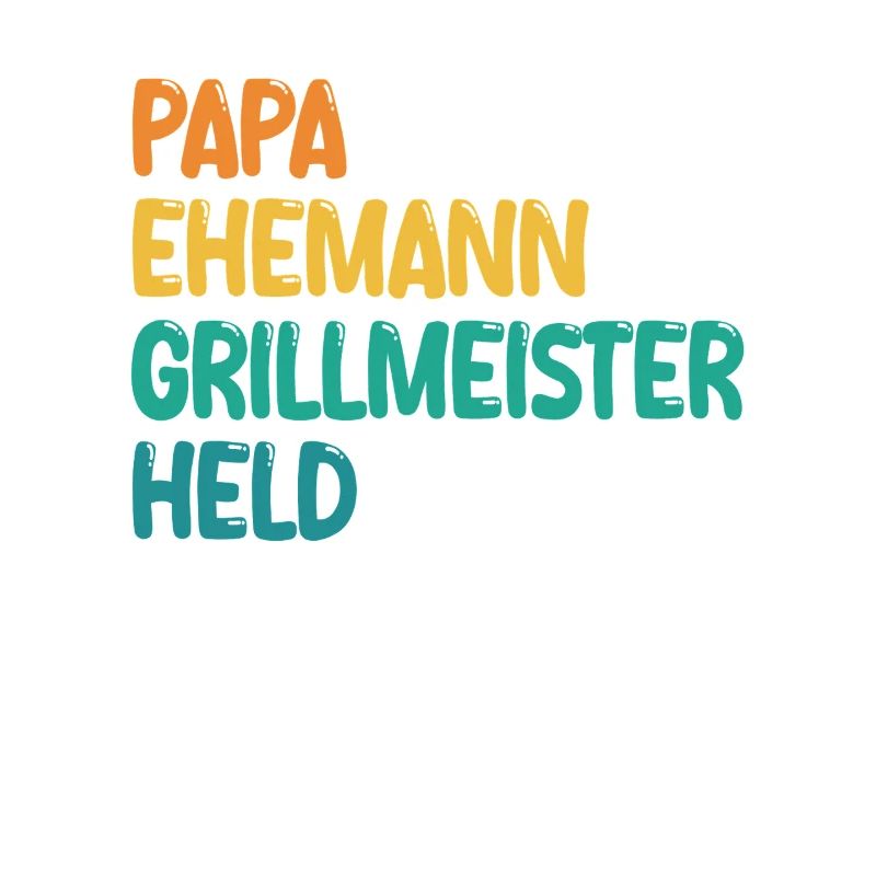 Dad Husband Grill Master Hero