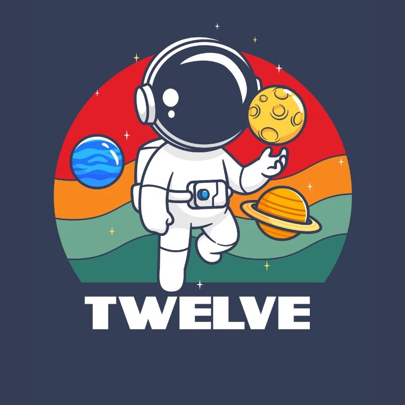 Aventure d’anniversaire de douze ans d’astronaute