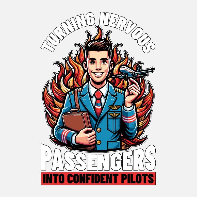 Flight Instructor Turning Nervous Flight Attendant