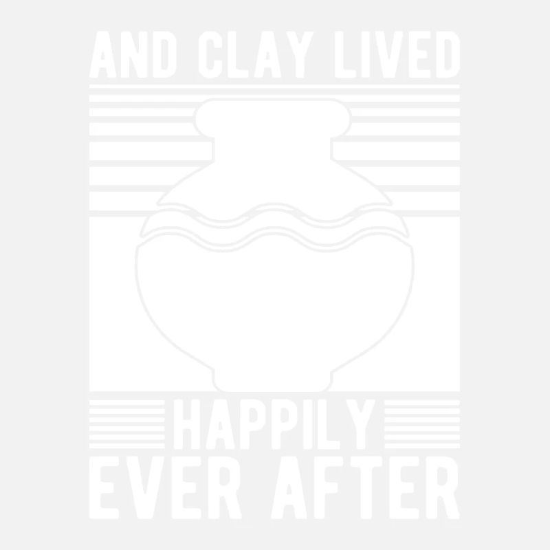 Funny Art Painter And Clay Lived Happily Ever