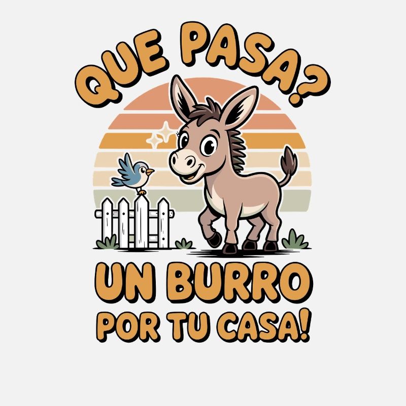 Funny donkey design