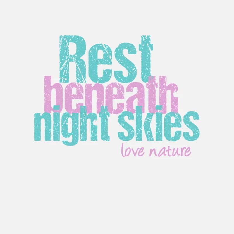 Tranquility under the night sky