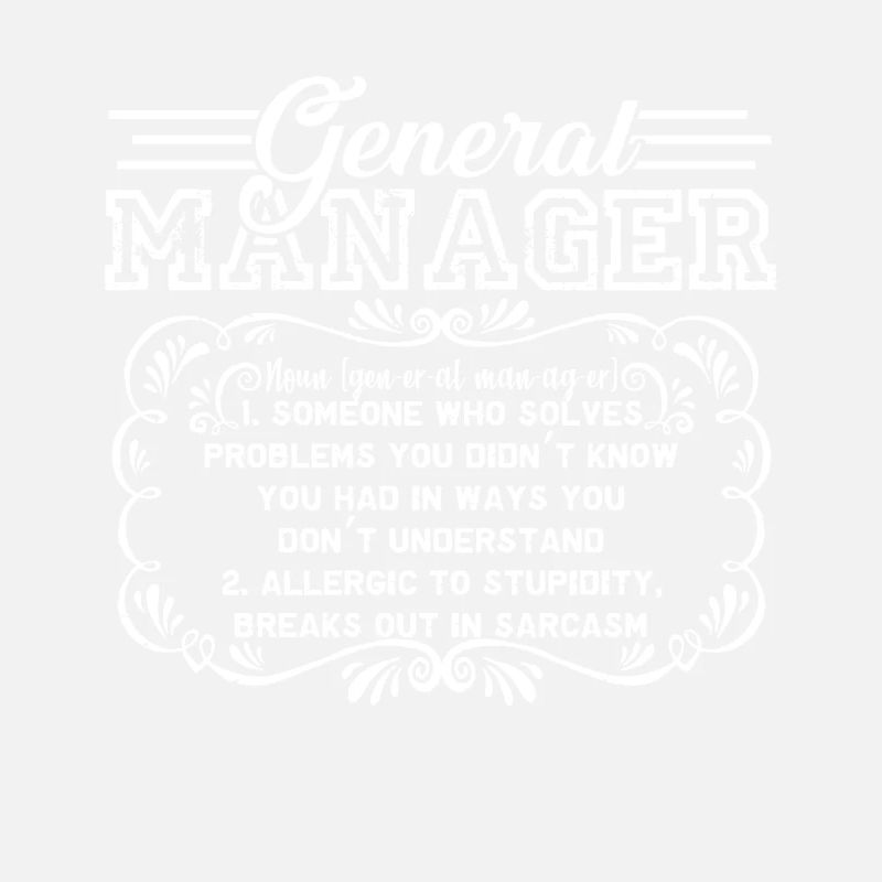 General Manager Definition