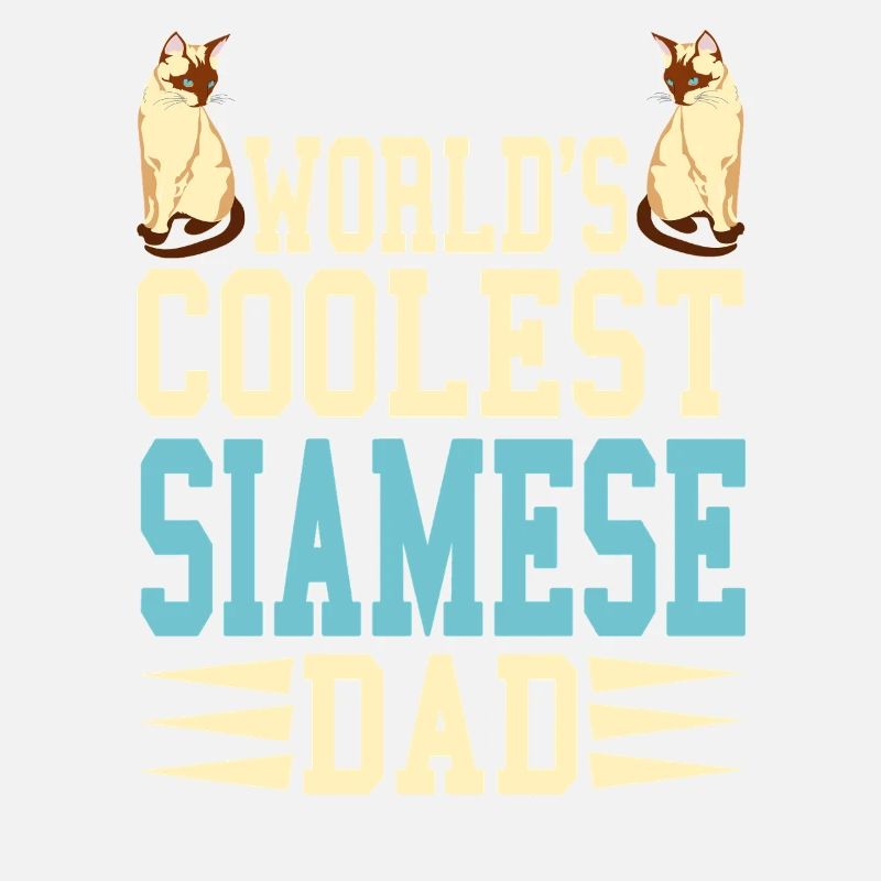 World's Coolest Siamese Cat Dad