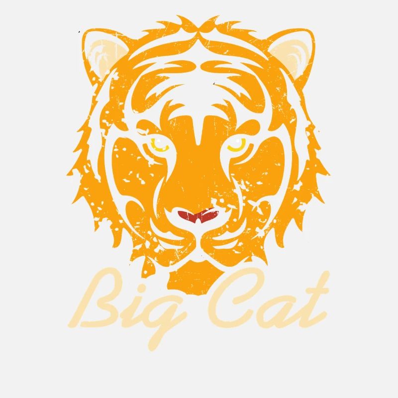Wild Jungle Predator Tiger Face Artwork