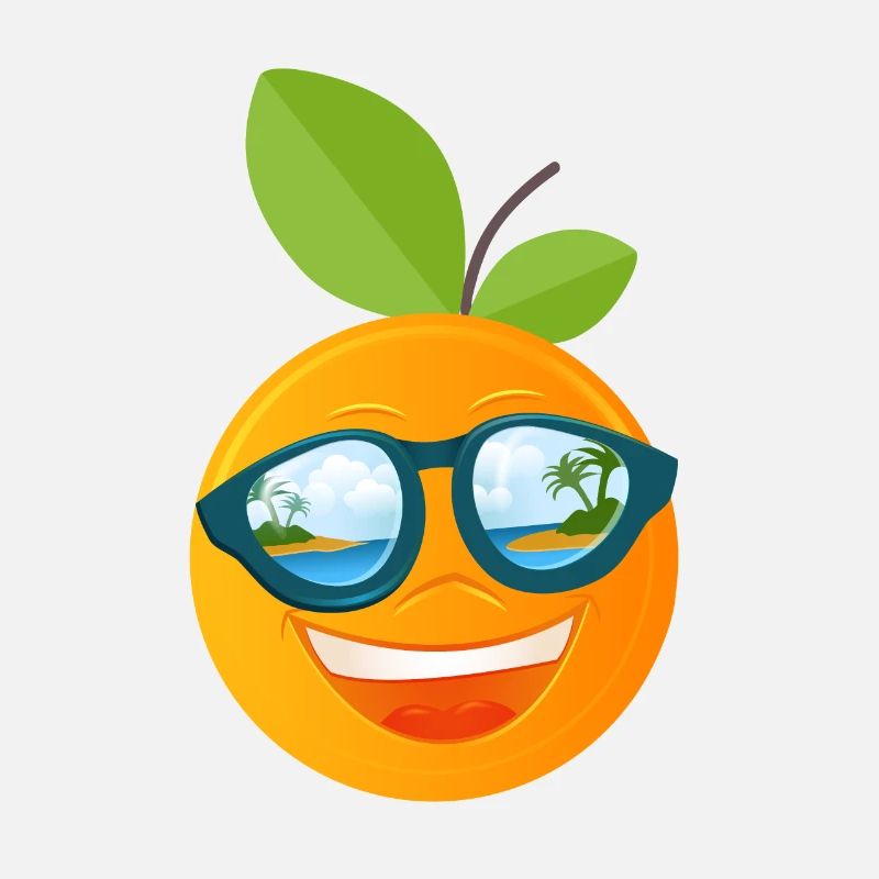 Funny orange gift idea