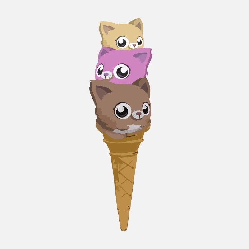 Katzen Eis