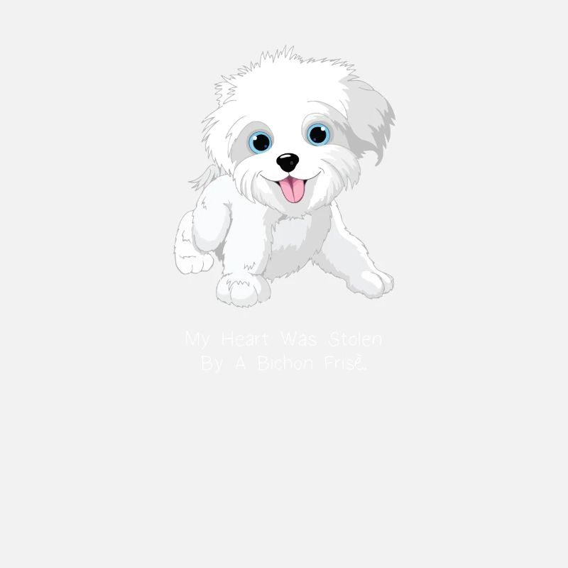 Bichon Frisé Hund Haustier cooles Geschenk