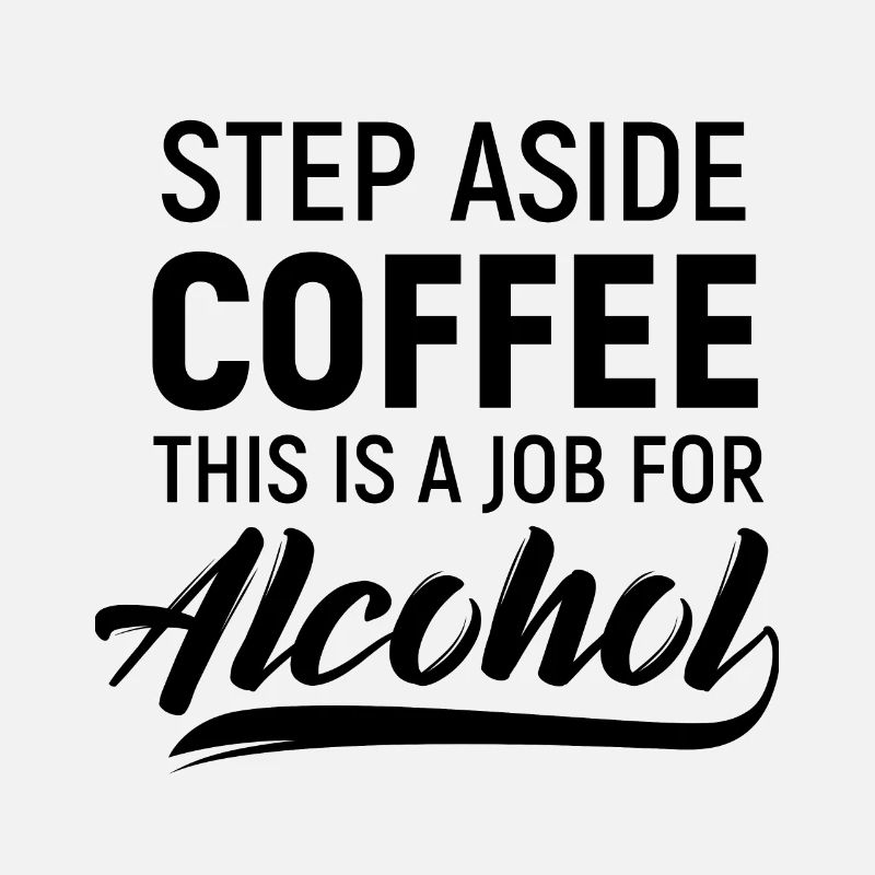 Alcool café bière vodka fête fatiguée