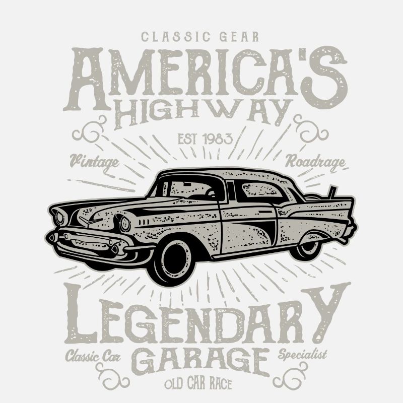 Oldtimer Klassiker Auto Vintage America Highway