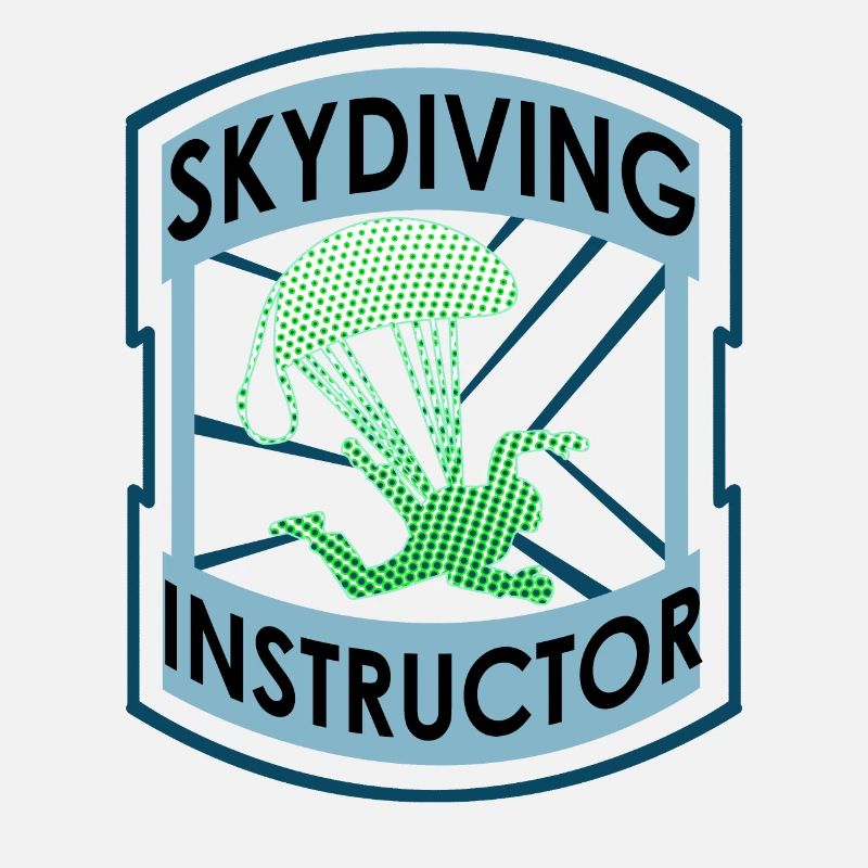 Skydiving Fallschirm Lehrer Trainer T-Shirt