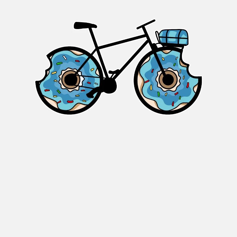 Vélo Donut Donut Donut roue cadeau idée