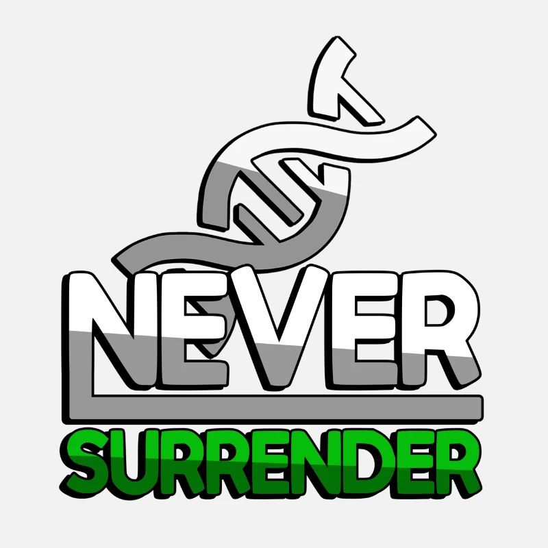 NEVER SURRENDER (Green) + DNA - Gaming