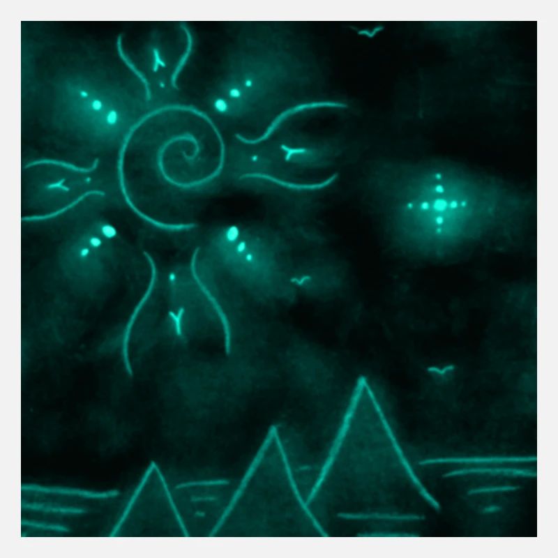 SOLEIL ET PYRAMIDES INDIGO
