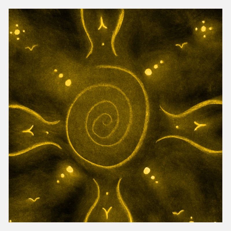 SUNNY YELLOW MANDALA