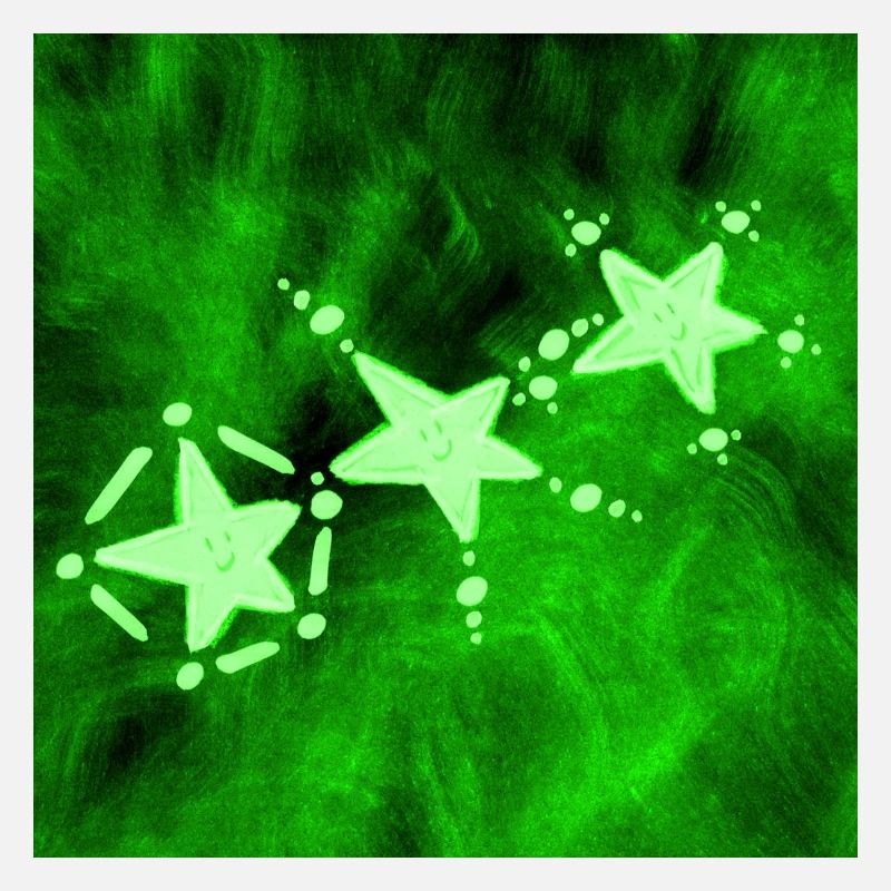 THREE STARS GREEN