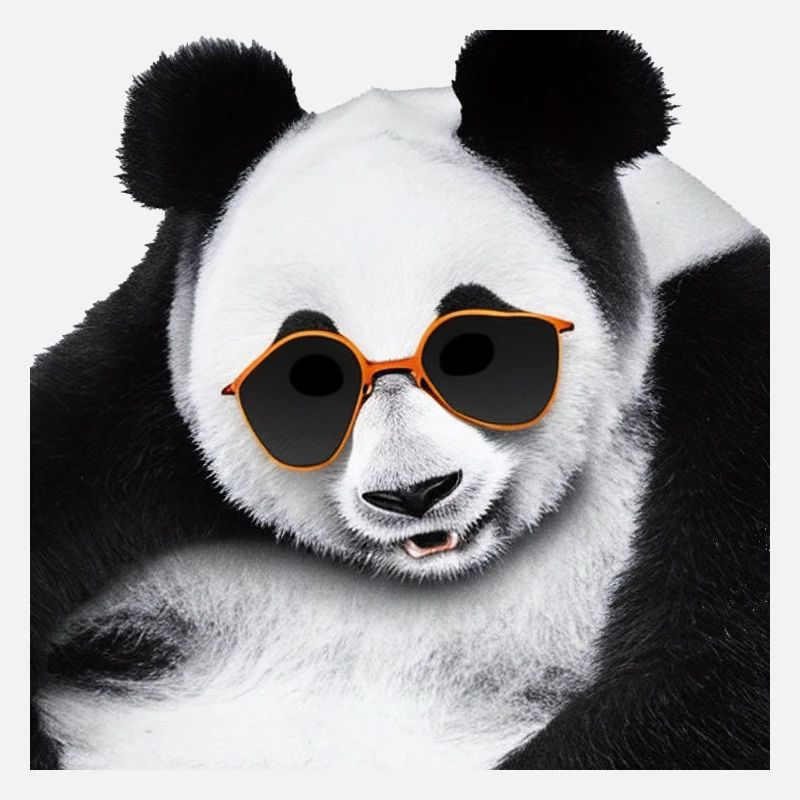 Panda hanging