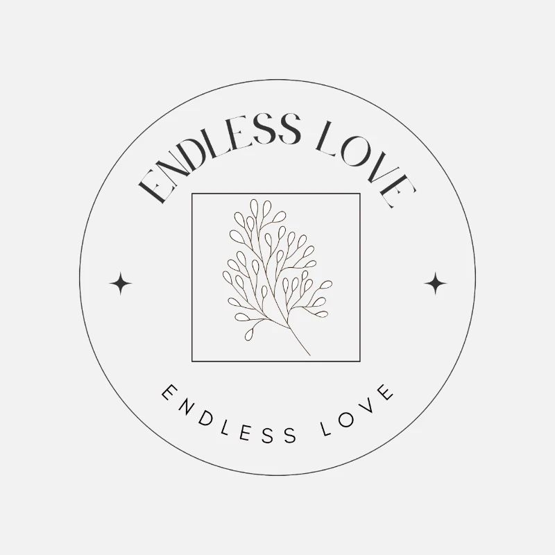 Endless Love Minimalist Typography