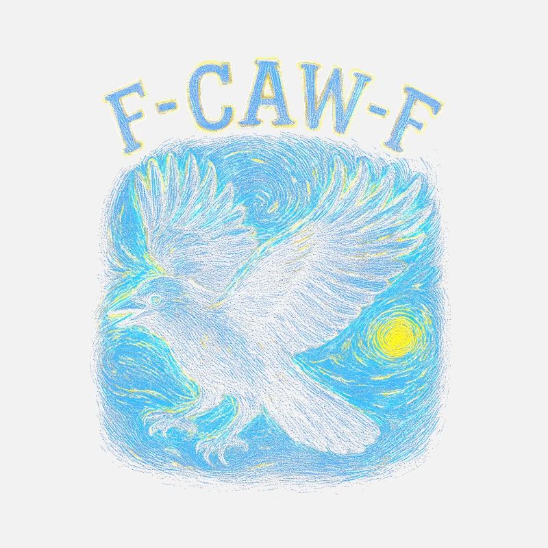 Fcawf corbeau Van Gogh