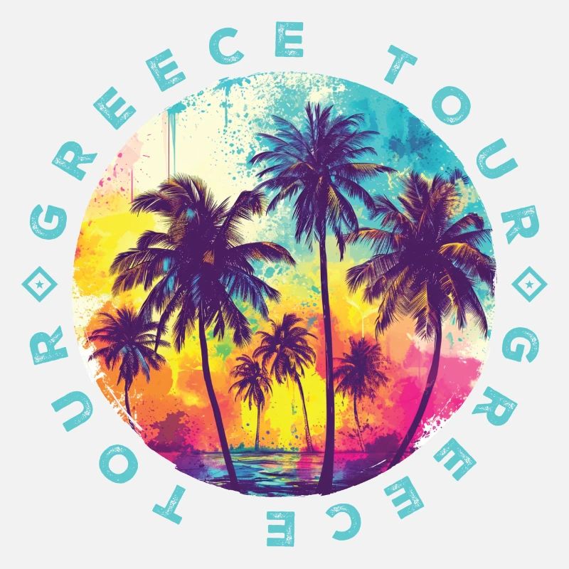 Visite de la Grèce Palmiers
