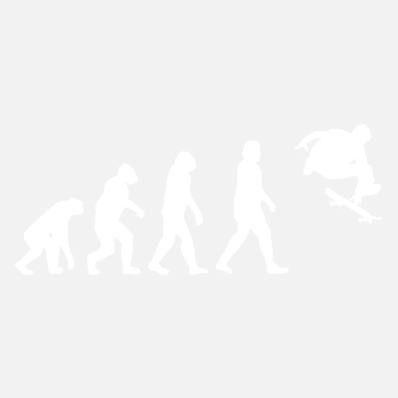 Skateboarding Skate Skater Evolution Skateboard