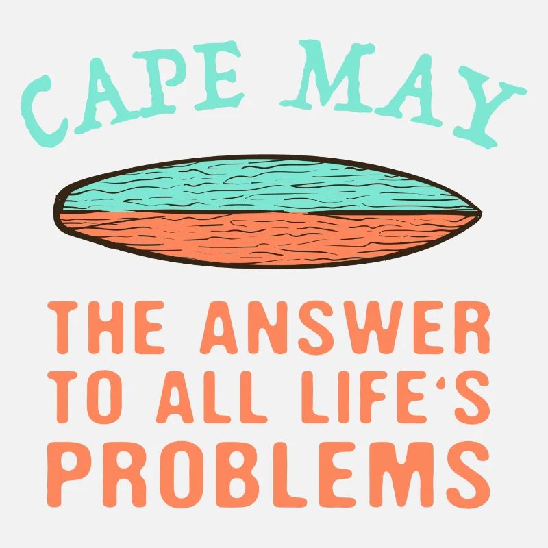 Cape May Answer To All Life's Problems Surfing