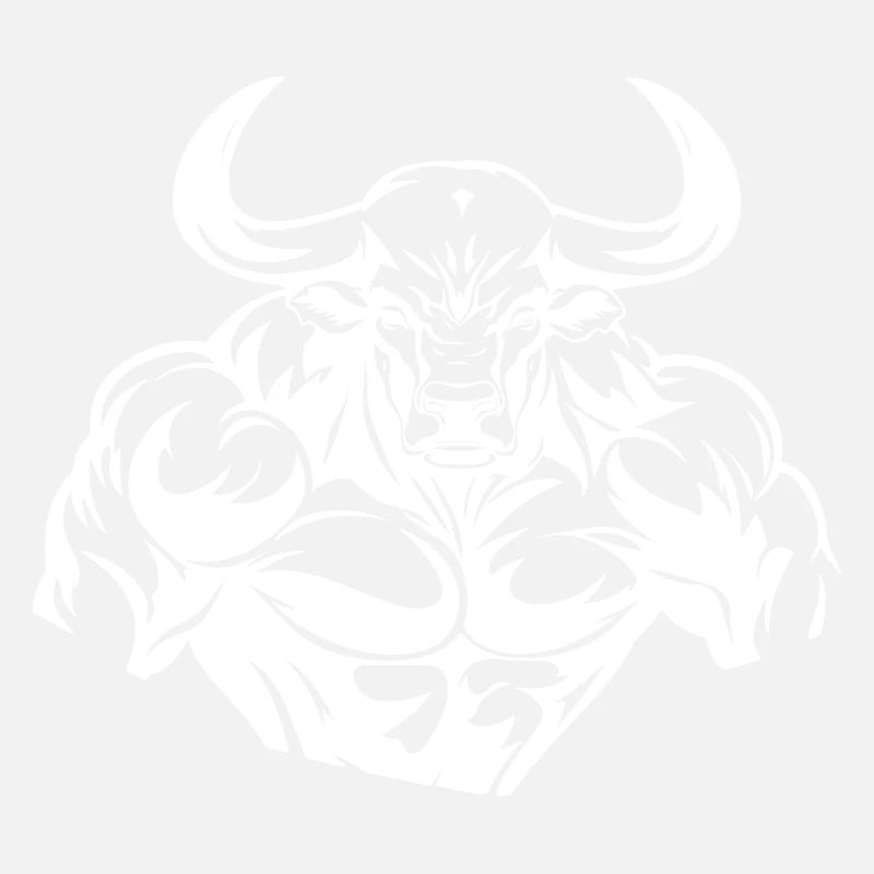 Bulle Muskeln Stier