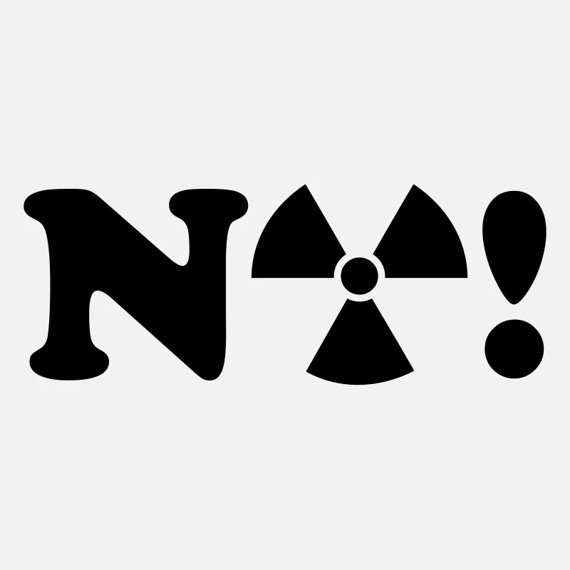 NO Nuclear Power / NEIN Danke zu Atomkraft 1c