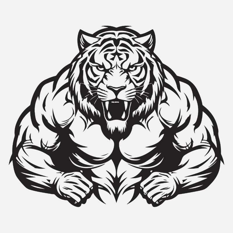Tiger Muscles Workout Gym