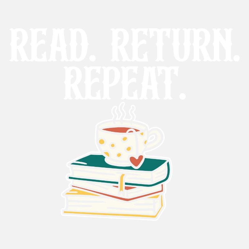 Read Return Repeat Library Worker Librarian Book