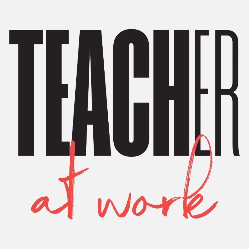 Teacher at work