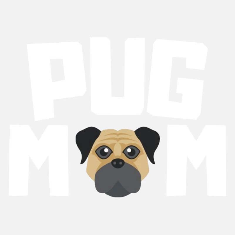 Mops Mama Hunde Haustier Muttertag Geschenk Mops