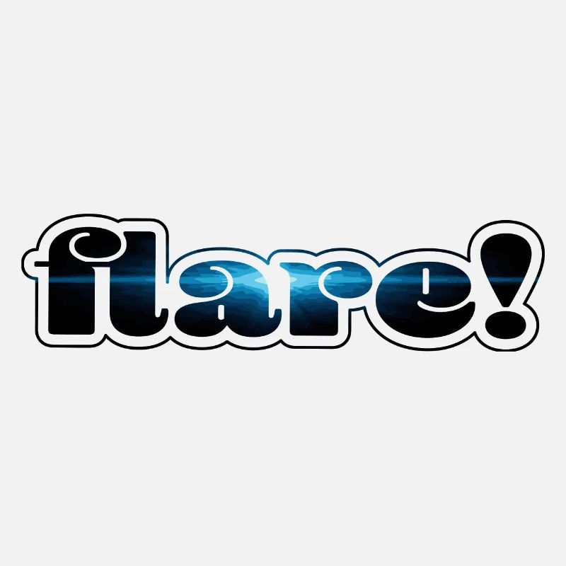 flare! frame blue