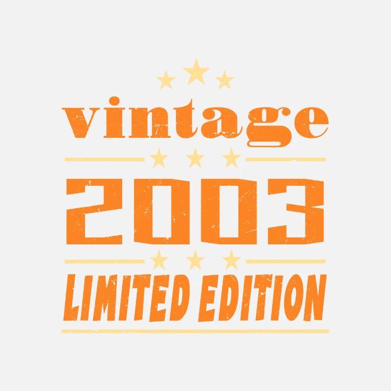 2003 Vintage Retro Birthday Bday Gift 2003