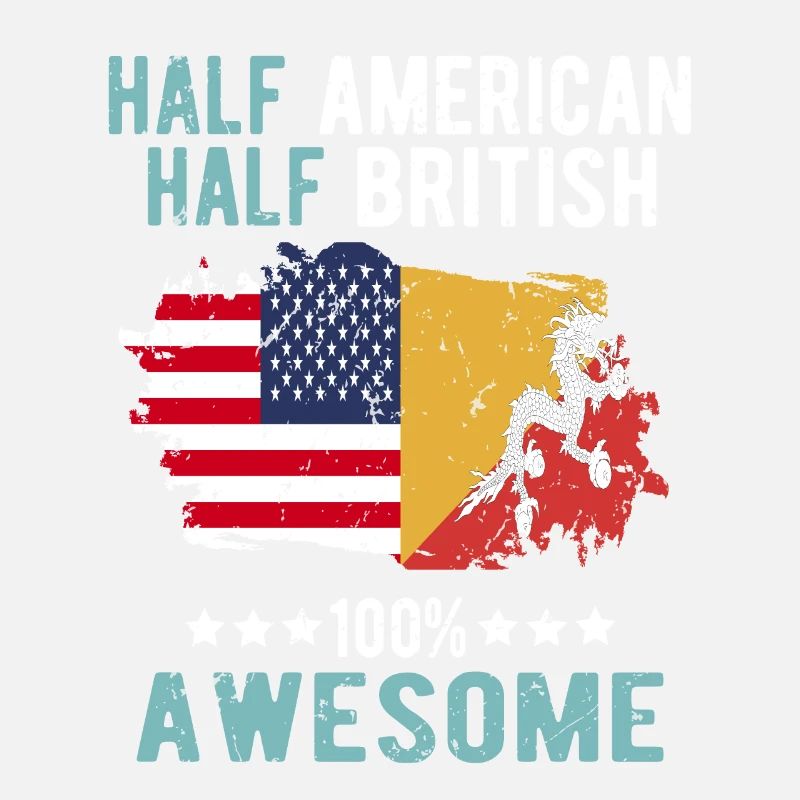 Half American Half British