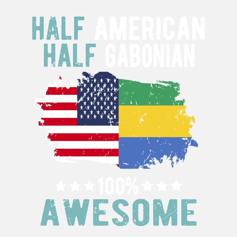 Half American Half Gabonese