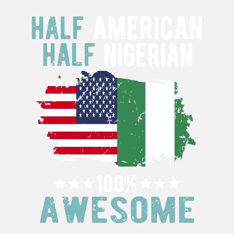 Halb Amerikaner Halb Nigerianer