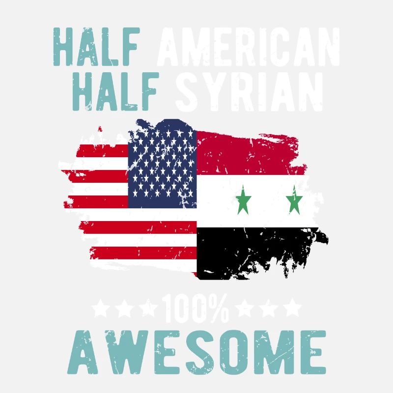Mi-Américain, mi-Syrien