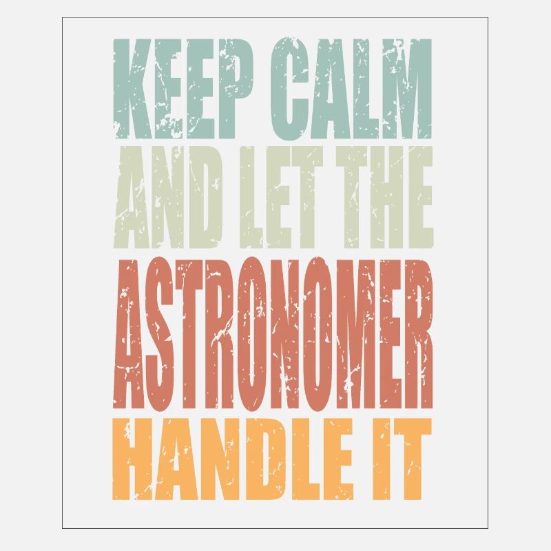 Keep Calm Astronom Spruch Astronom Geschenk