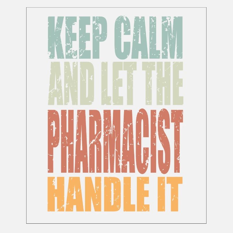Keep Calm Apotheker Spruch