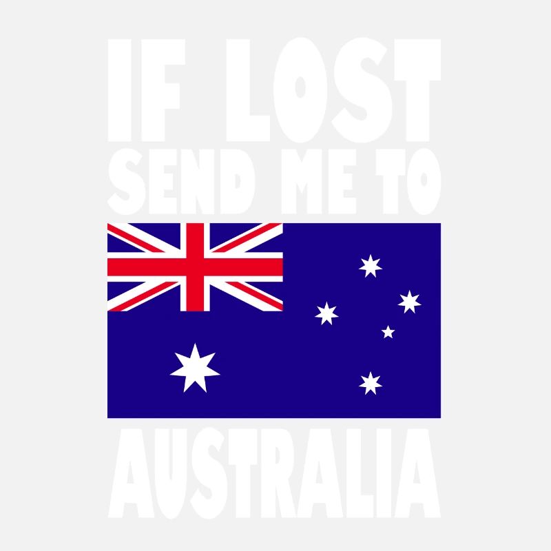 Australien Flagge Spruch