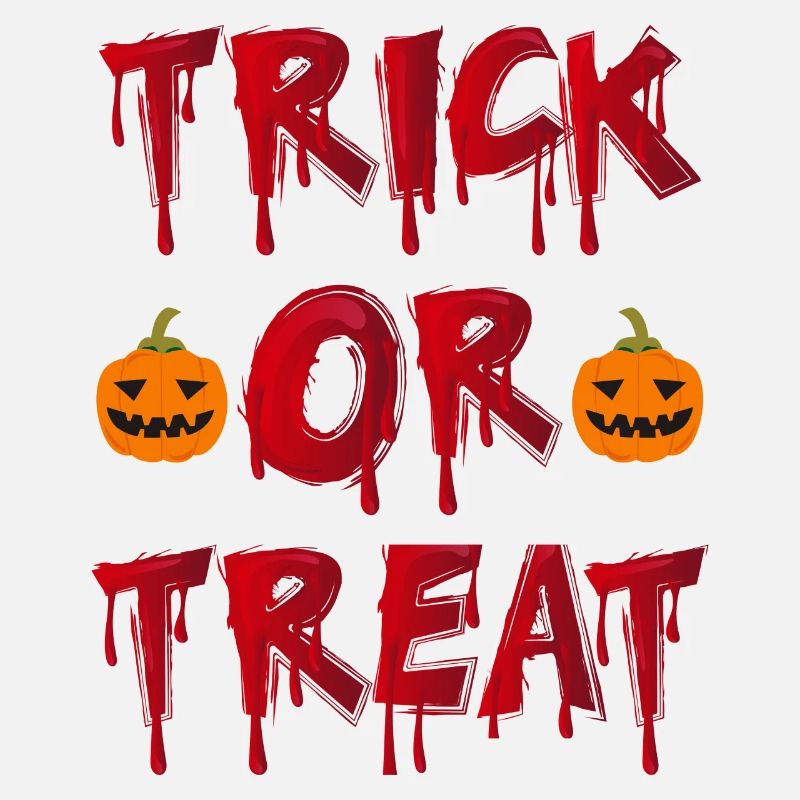 Astuce ou gâterie de conception d’Halloween