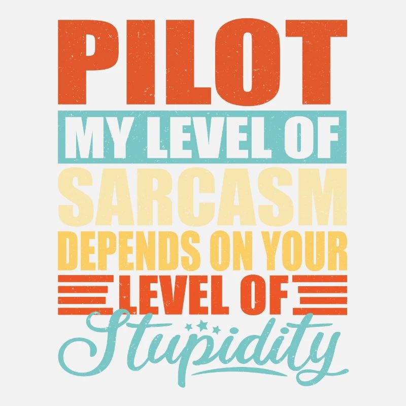 Pilot sarcasm Funny pilot